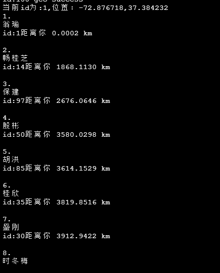 结果